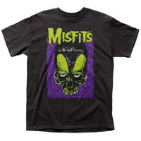 Band Shirts Misfits Jerry Skull Black T-Shirt