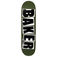 Baker Figgy Brand Name Forest Matte 8.5 Skateboard Deck
