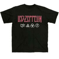 Band Shirts Led Zeppelin Zosa Black T-Shirt