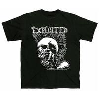 Band Shirts The Exploited Total Chaos Black T-Shirt