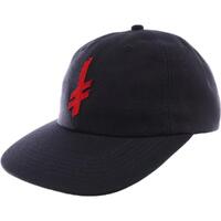 Deathwish Gang Logo Navy Wool Snapback Hat