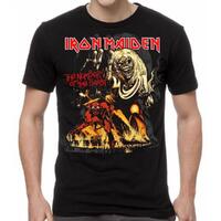 Band Shirts Iron Maiden Number Of The Beast Black T-Shirt