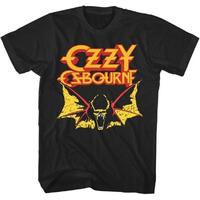 Band Shirts Ozzy Ozbourne Speak Of The Devil Black T-Shirt