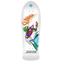 Santa Cruz Meek OG Slasher Reissue White 10.1 Skateboard Deck