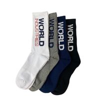 World Industries Assorted 4 Pair Mens Socks