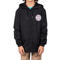 Santa Cruz Decoder Roskopp Black Youth Windbreaker Jacket