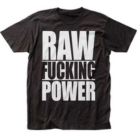 Band Shirts The Stooges Raw Power Black T-Shirt