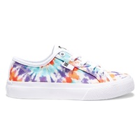 DC Manual Primary Tie Dye Youth Skate Shoes