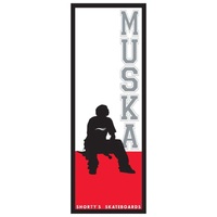 Shortys Muska Skateboard Sticker