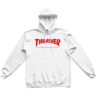 Thrasher Skate Mag White Red Hoodie
