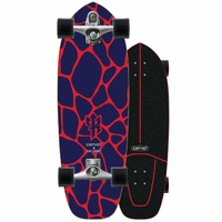 Carver Kai Lenny Lava Surfskate C7 Raw Trucks Skateboard