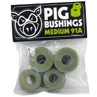 Pig Medium 91A Olive Skateboard Bushings