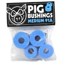 Pig Medium 91A Blue Skateboard Bushings