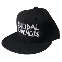 Dogtown Suicidal Skates Tendencies Possessed Black Snapback Hat