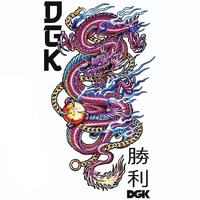 Dgk Dragon Skateboard Sticker