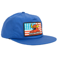 Toy Machine American Monster Blue Snapback Hat
