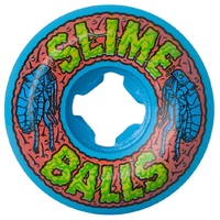 Slime Balls Flea Balls Speed Balls Blue 99A 53mm Skateboard Wheels
