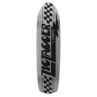Krooked Zip Zagger Silver Foil 8.62 Skateboard Deck