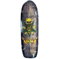 Dogtown Suicidal Skates Possessed To Skate 70s Rider Black 9.0 Skateboard Deck