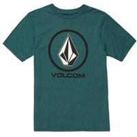 Volcom Crisp Stone Deep Teal Youth T-Shirt