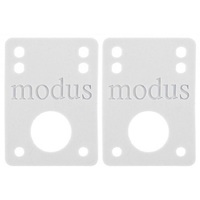 Modus 1/8 Pair White Riser Pads