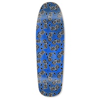 Black Label Curb Nerd Blue 9.63 Skateboard Deck