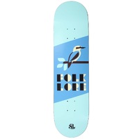 Folklore Warm Press Kookaburra Blue 8.5 Skateboard Deck