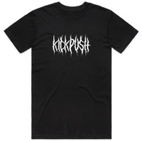 Kick Push Blackened Mens T-Shirt 