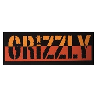 Grizzly Extra Large Stamp SPR21 Design 1 Skateboard Sticker