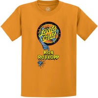 Santa Cruz Roskopp Two Dot Orange Youth T-Shirt