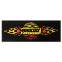 Grizzly Extra Large Stamp SPR20 Design 2 Skateboard Sticker