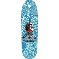 Powell Peralta Flight Skull and Sword Blue Shape 192 9.265 Skateboard Deck