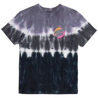 Santa Cruz Pop Fade Dot Black Tie Dye Youth T-Shirt