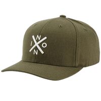 Nixon Exchange Flexfit Olive Taupe Hat