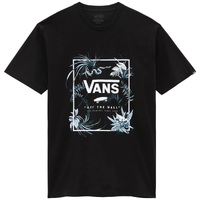 Vans Classic Print Box Black Deep Teal T-Shirt