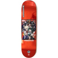 Primitive X My Hero Academia Red 8.125 Skateboard Deck