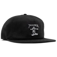 Thrasher Gonz Logo Black Snapback Hat