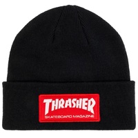 Thrasher Skate Mag Patch Black Beanie
