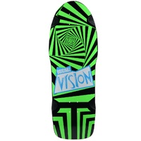 Vision Original Black Green Skateboard Deck