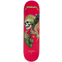 Powell Peralta Flight Metallica Collab Pink Shape 242 8.0 Skateboard Deck