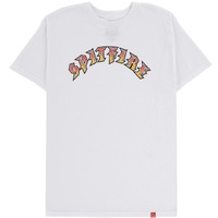 Spitfire Old E Fade Fill White Youth T-Shirt