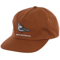 Anti Hero Lil Pigeon Medium Brown Adjustable Hat Cap