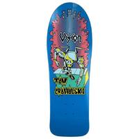 Vision Groholski Robot Blue Skateboard Deck