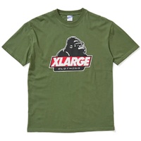 XLarge 91 Slanted Logo Green T-Shirt