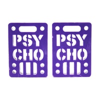 Vision Psycho Purple 1/2 Skateboard Riser Set