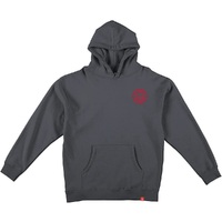 Spitfire Classic Swirl Charcoal Red Hoodie