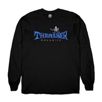 Thrasher Gonz Thumbs Up Black Long Sleeve Shirt