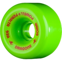 Powell Peralta Dragon Formula Green 93A 60mm x 39mm Skateboard Wheels