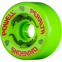 Powell Peralta Dragon Formula Green 93A 64mm x 36mm Skateboard Wheels