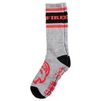 Spitfire Classic 87 Bighead Heather Red Black 1 Pair Mens Socks